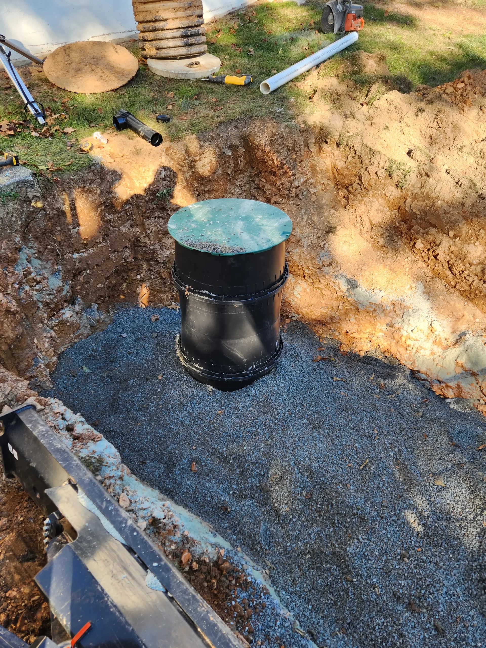 Septic System Excavation and Installation Ironstone Excavating