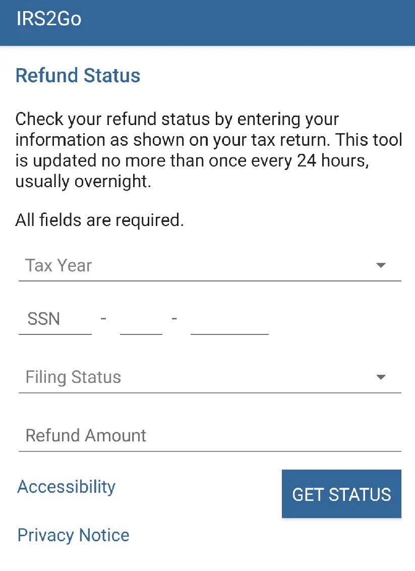 IRS2Go App FAQs