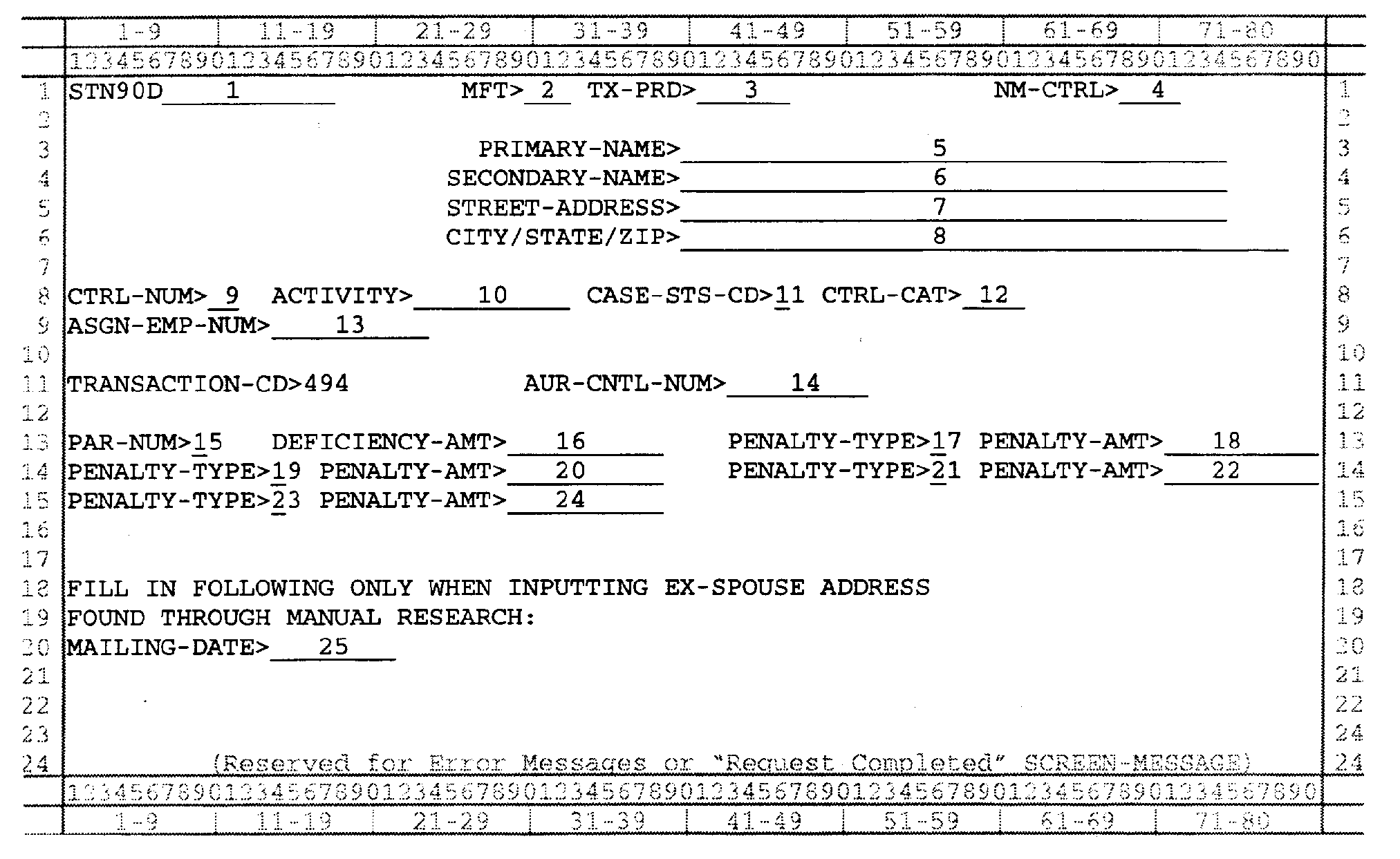 2.4.35 Command Code STN90 Internal Revenue Service