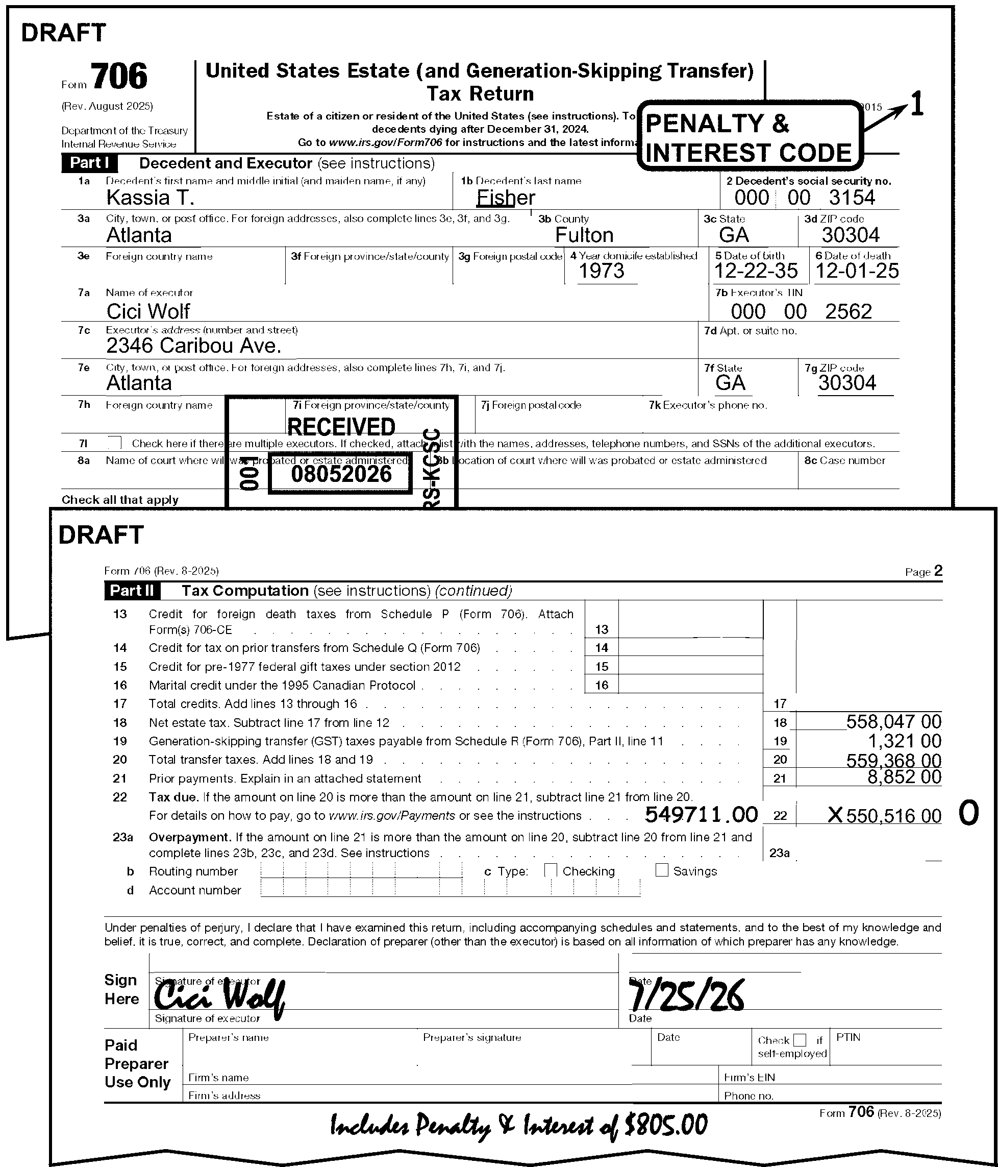 3.11.106 Estate and Gift Tax Returns Internal Revenue Service