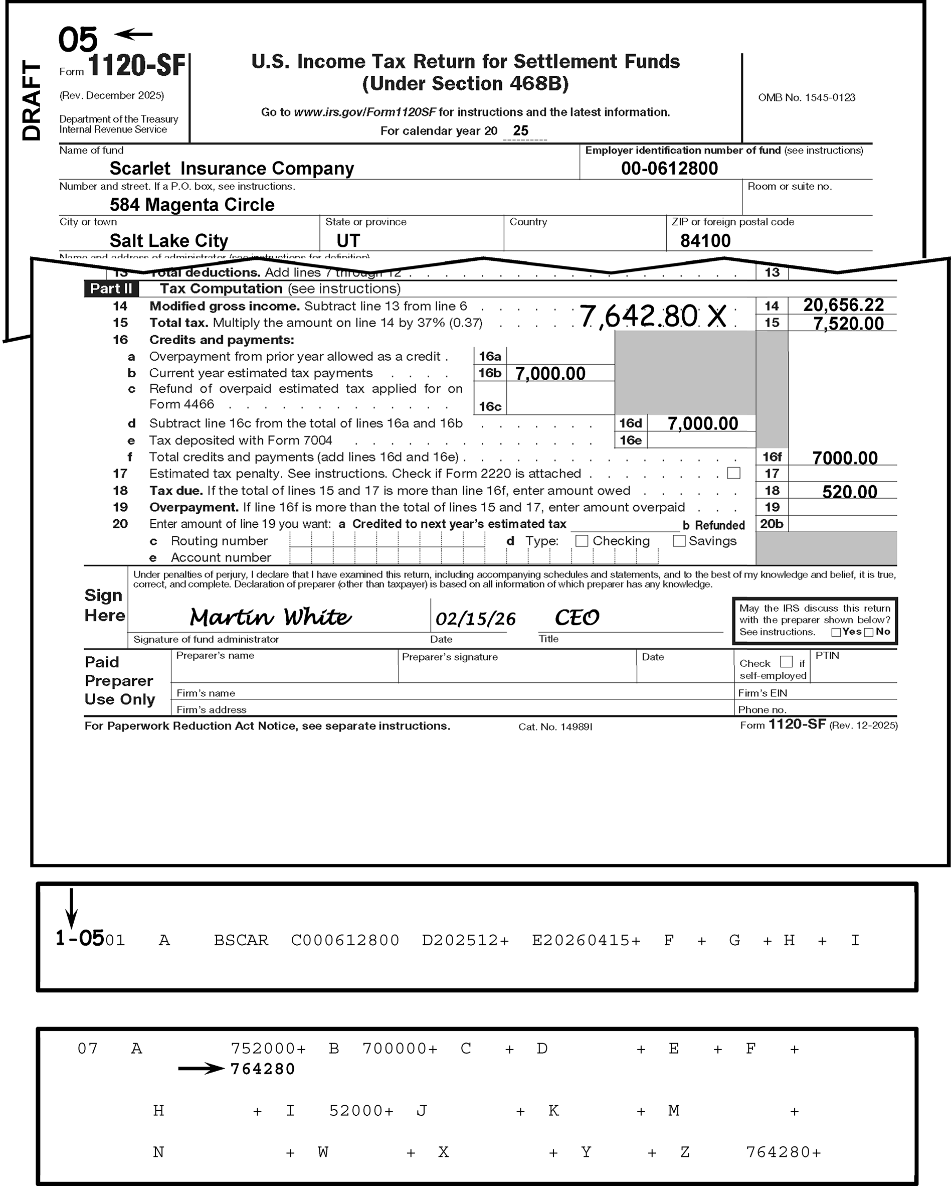 3.12.16 Corporate Tax Returns Internal Revenue Service