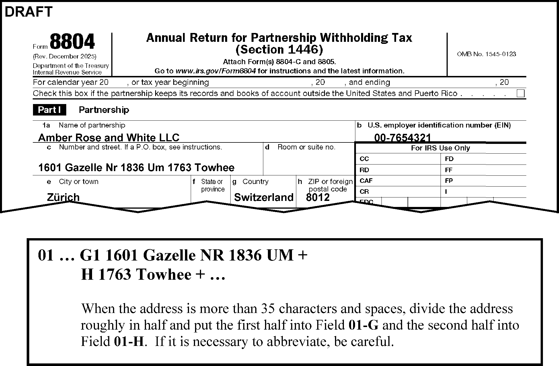 3.22.15 Foreign Partnership Withholding Internal Revenue Service