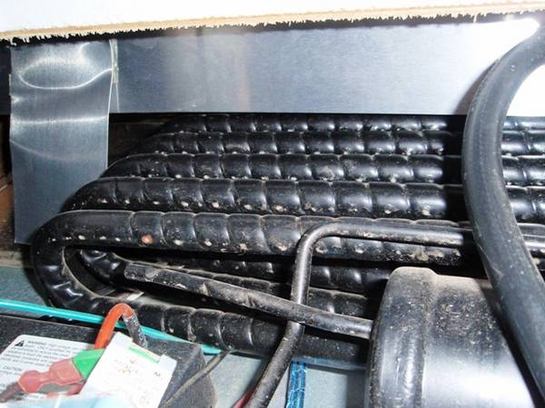 Norcold Refrigerator baffle makes a big difference! Winnebago Owners