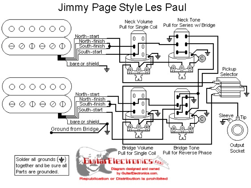 Jimmy Page Les Paul Wiring Diagram 2 Humbuckers 3 Way Toggle Switch 2
