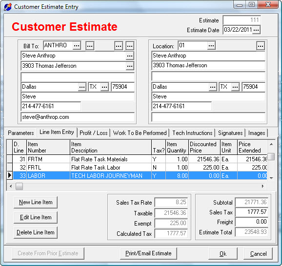 HVAC Office Is2 Software