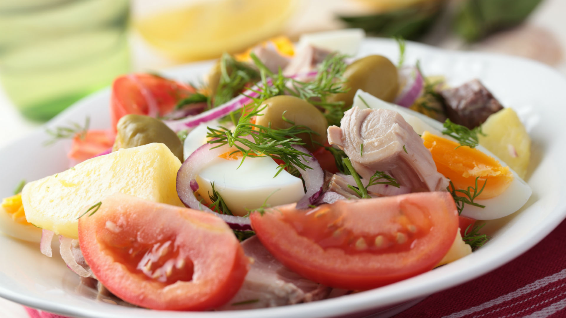 Ensalada de verano con atún ¡Receta fácil!
