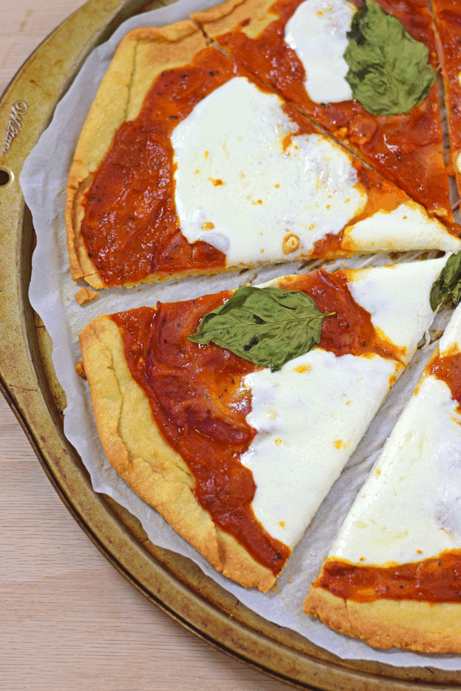 Gluten Free Pizza Crust (with almond & potato flour) Isabel Eats