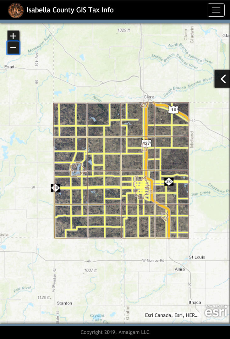 Isabella County Michigan Map Interactive Gis Map – Isabella County Michigan