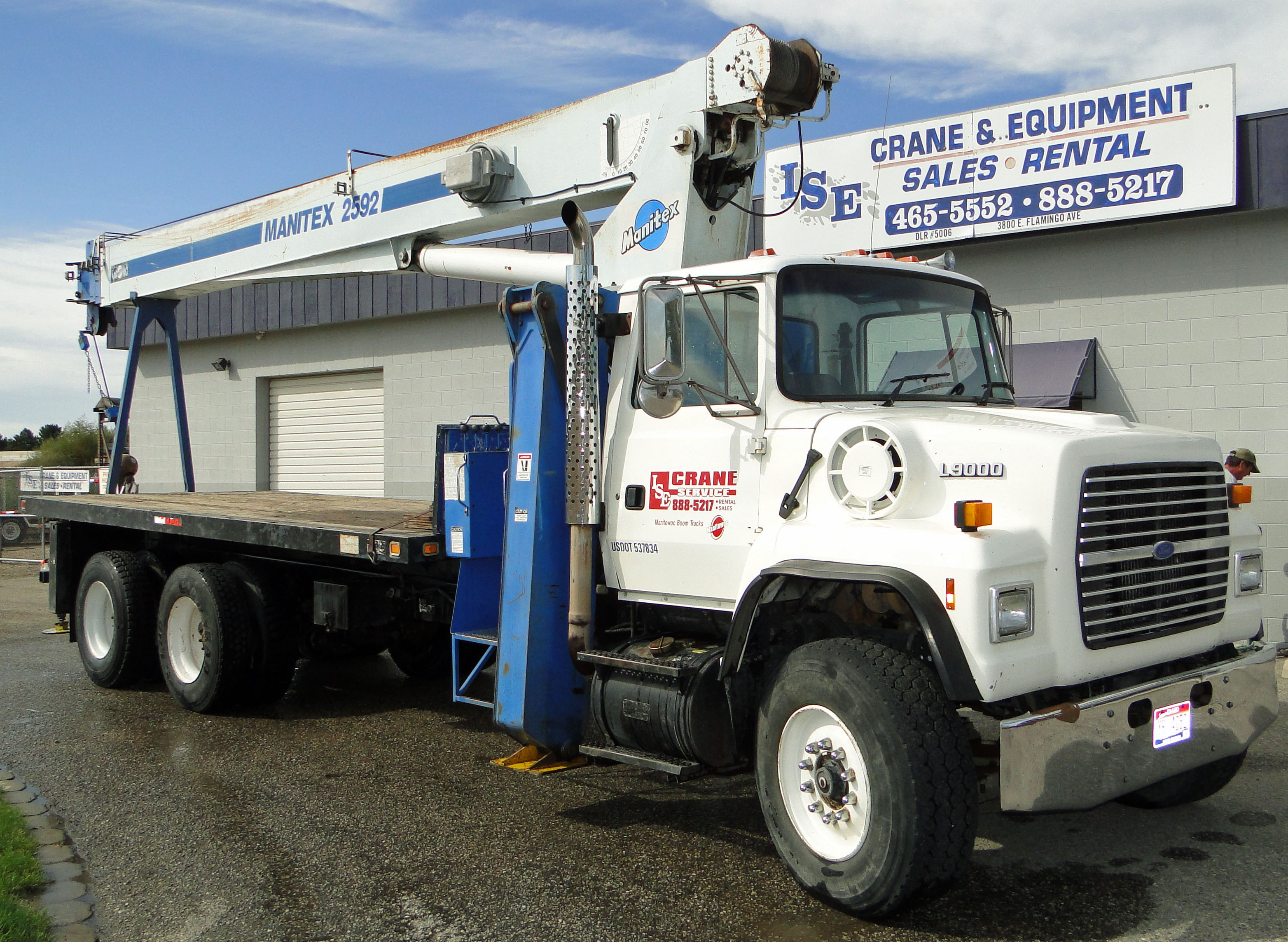 Manitex Cranes and Boom Trucks Idaho 2084655552