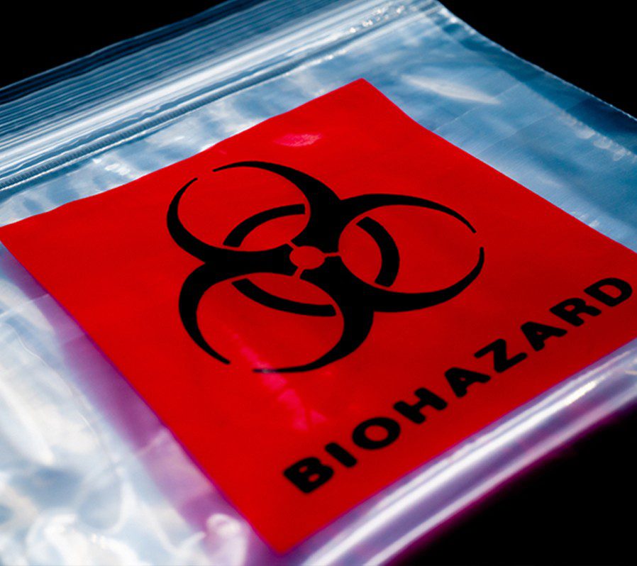 Biohazard Bags Red And Yellow Biohazard Plastic Bags