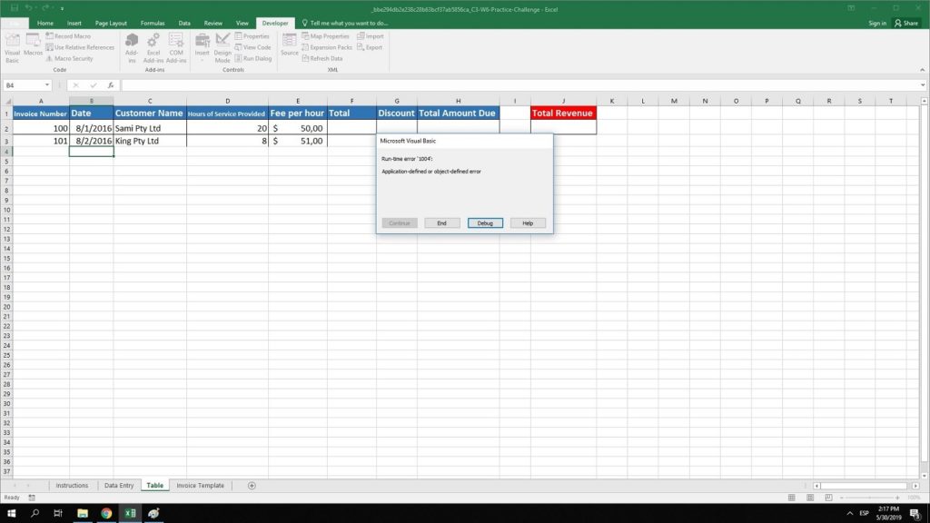 ¿Cómo solucionar el error de tiempo de ejecución 1004 en Excel? islaBit