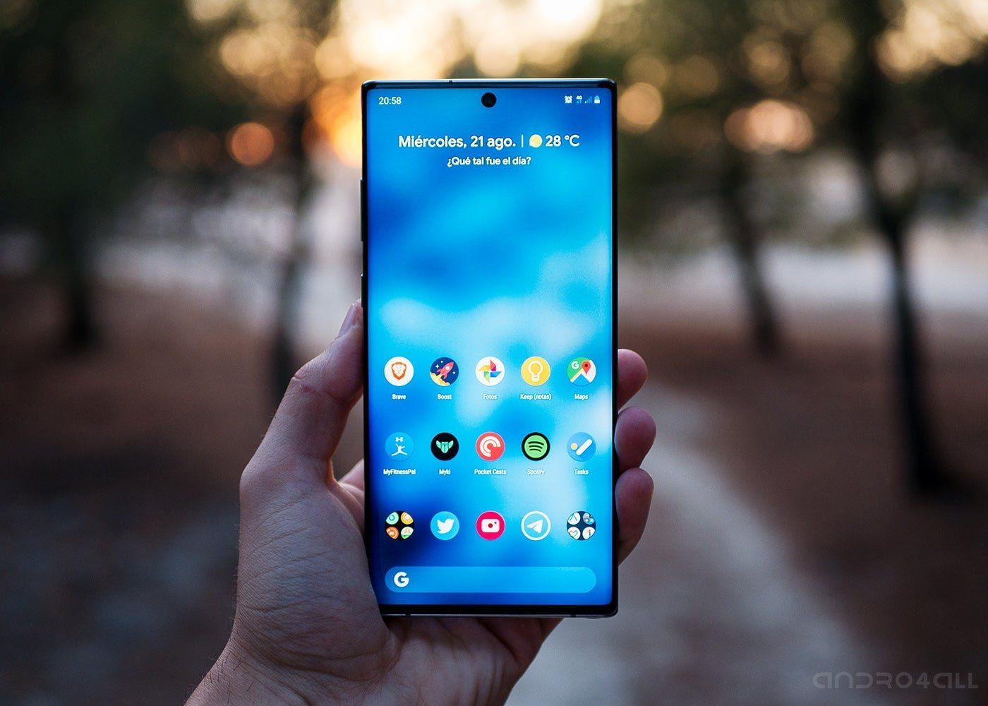 Captura de pantalla Samsung Community