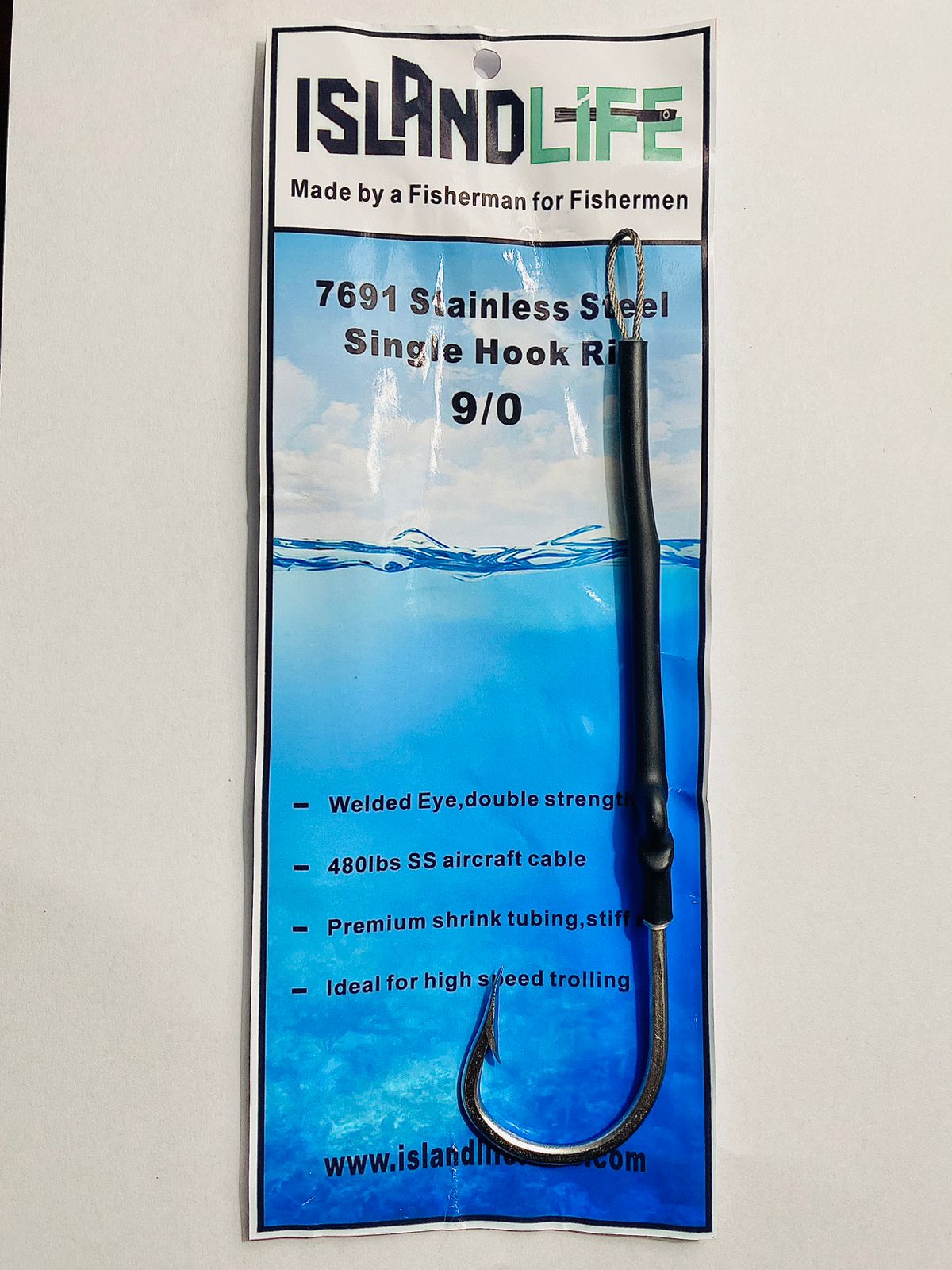 7691SS Single Hookset rig Island Life Lures