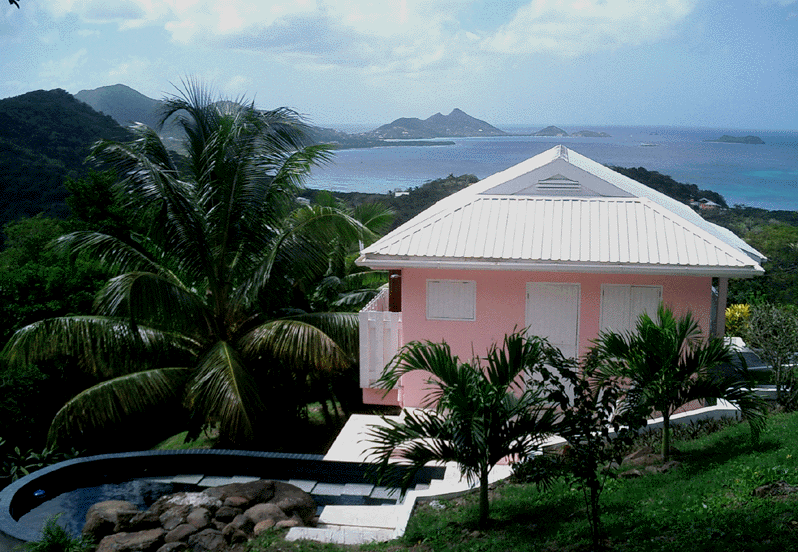 Vacation rental house on Carriacou