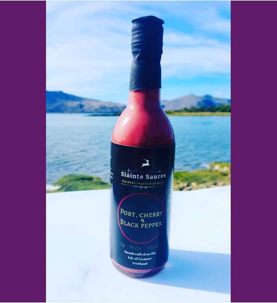 Port, Cherry and Black Pepper Sauce Isle20