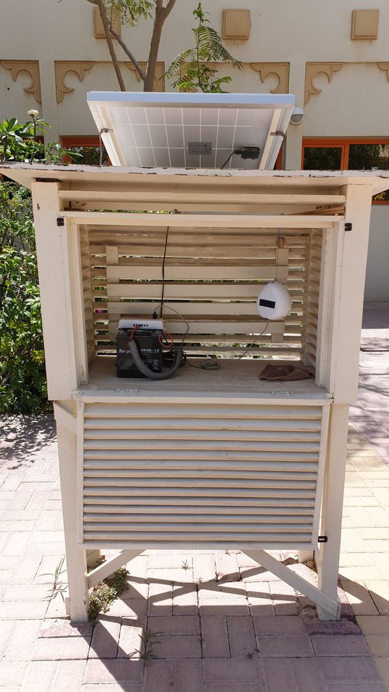 Weather Station, Air Quality & Rooftop Garden ISL Qatar, Doha International School Qatar