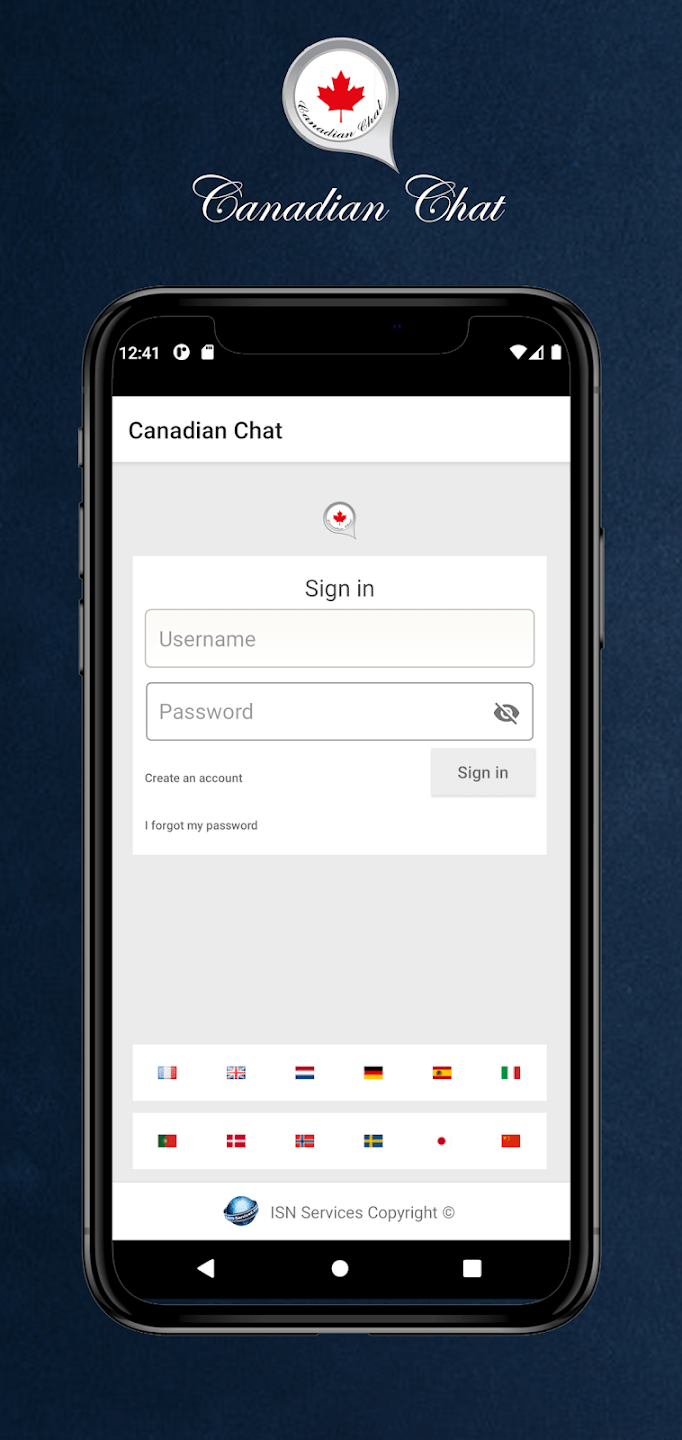 CanadianChat Canadian Chatting App ISN Connect