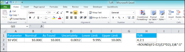 How to Calculate Test Uncertainty Ratio isobudgets