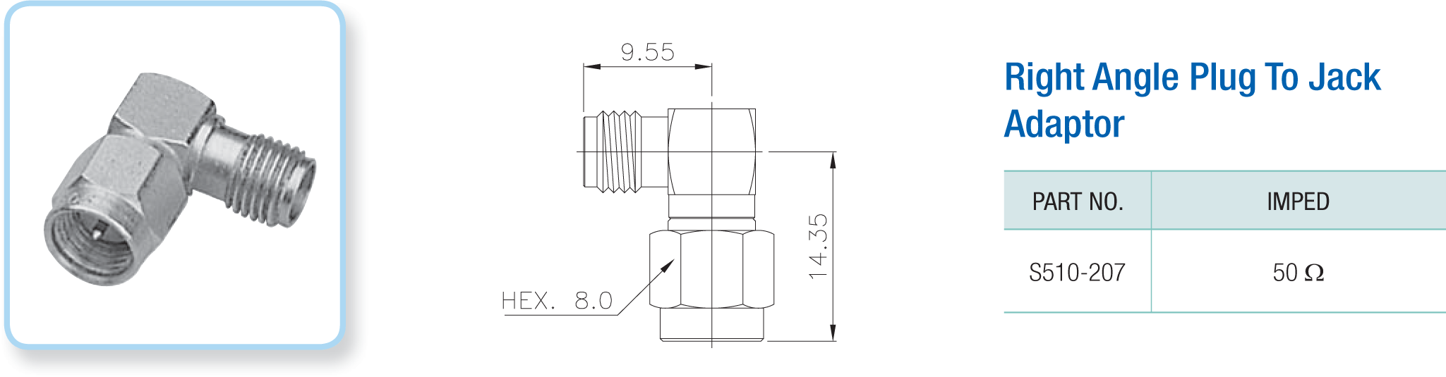 SMA Coaxial Connectors by ISOTEC