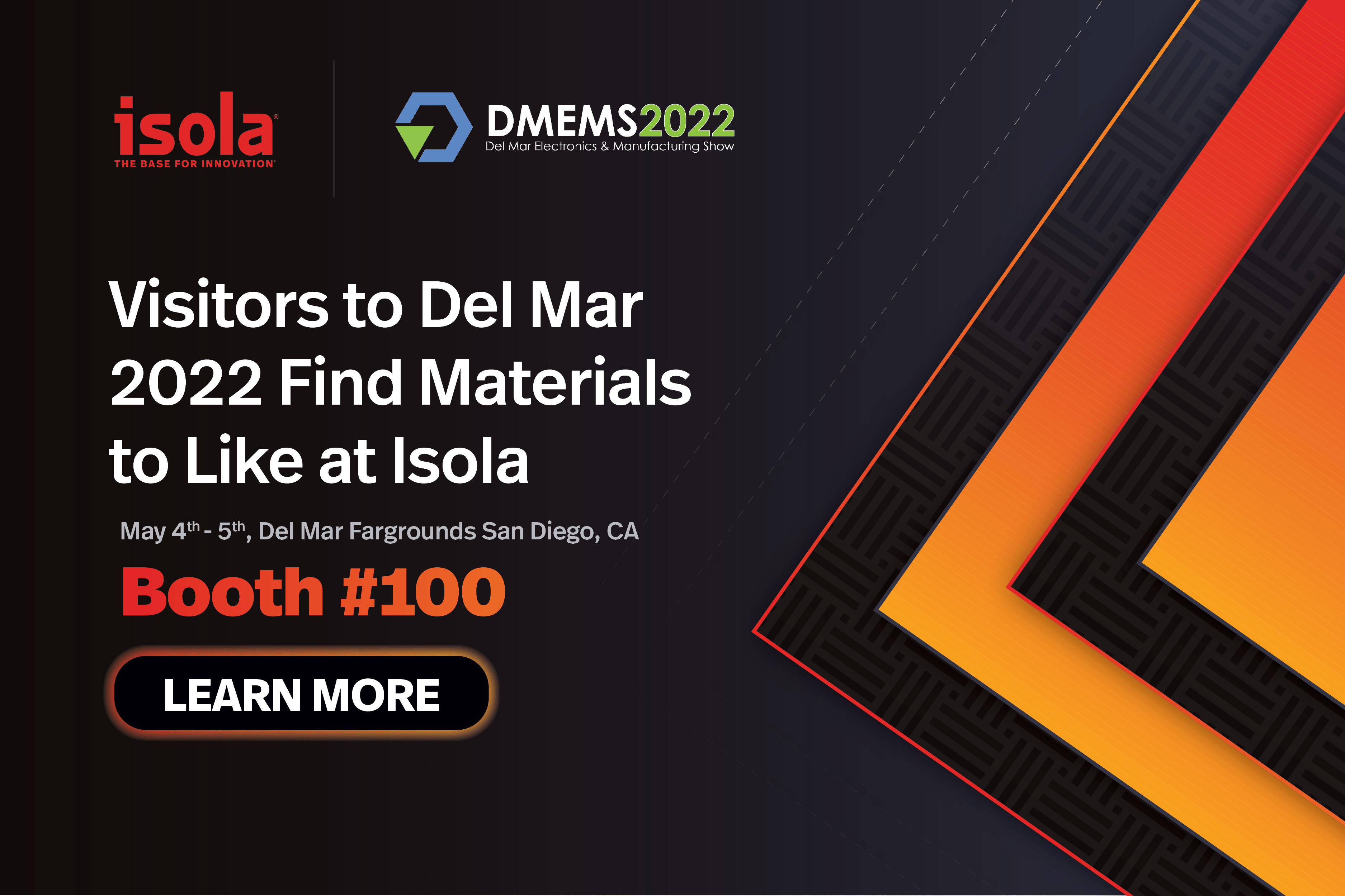 Isola Shows Circuit Material Solutions for Hybrid MixedSignal Circuits at DMEMS2022 Isola Group
