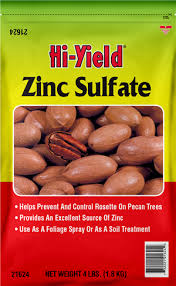 Hi Yield Zinc Sulfate For Pecans Ison S Nursery Vineyard