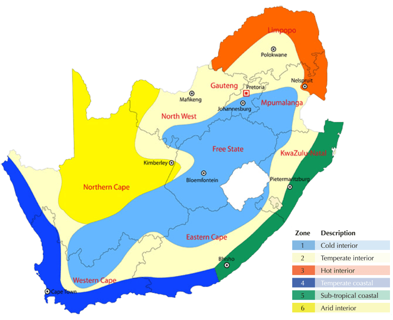 Climatic Zones ISOTHERM Thermal Insulation