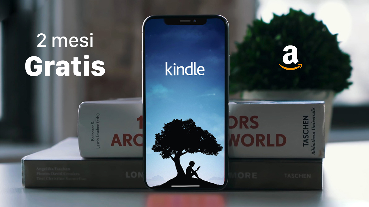 Amazon Kindle Unlimited 2 mesi di accesso ad 1 milione di libri senza