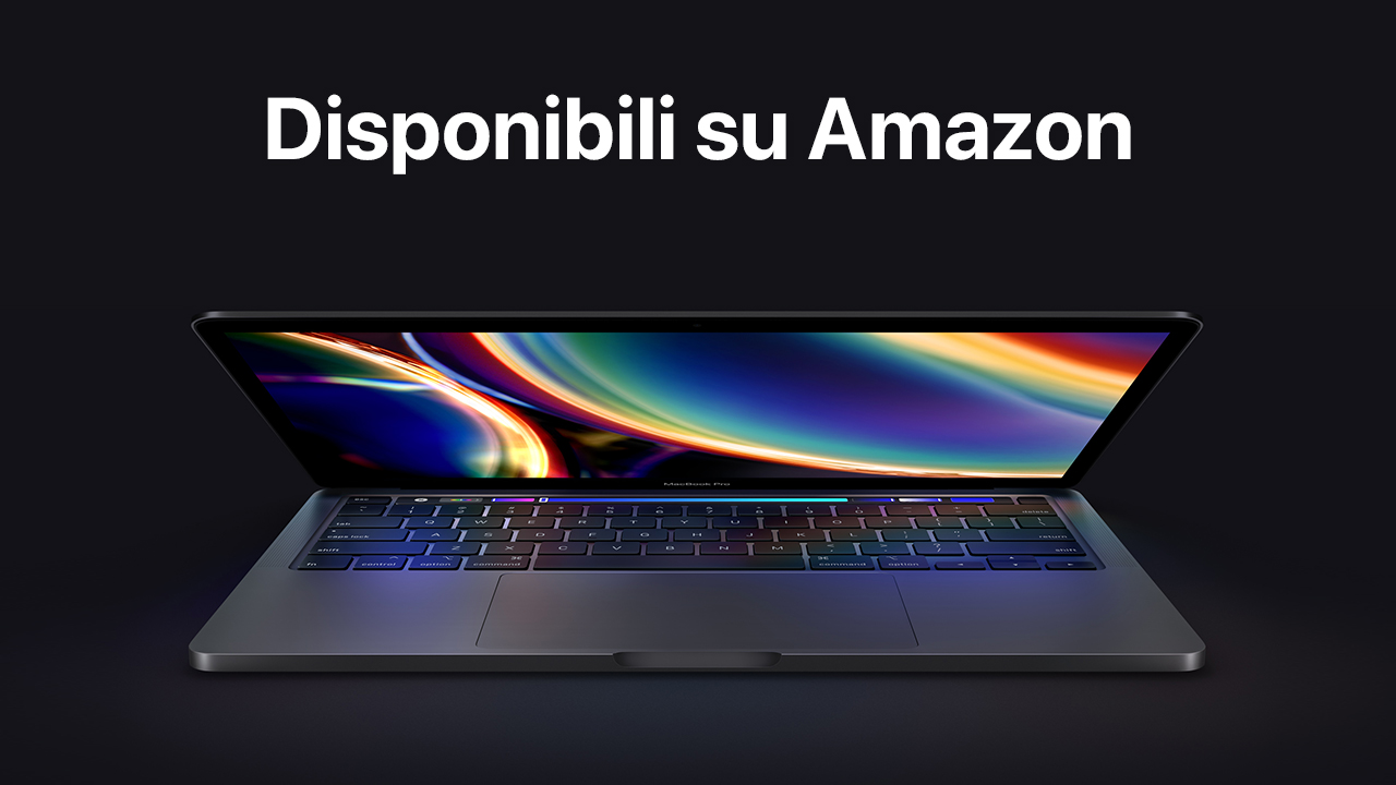 I nuovi MacBook Pro da 13" sono disponibili su Amazon