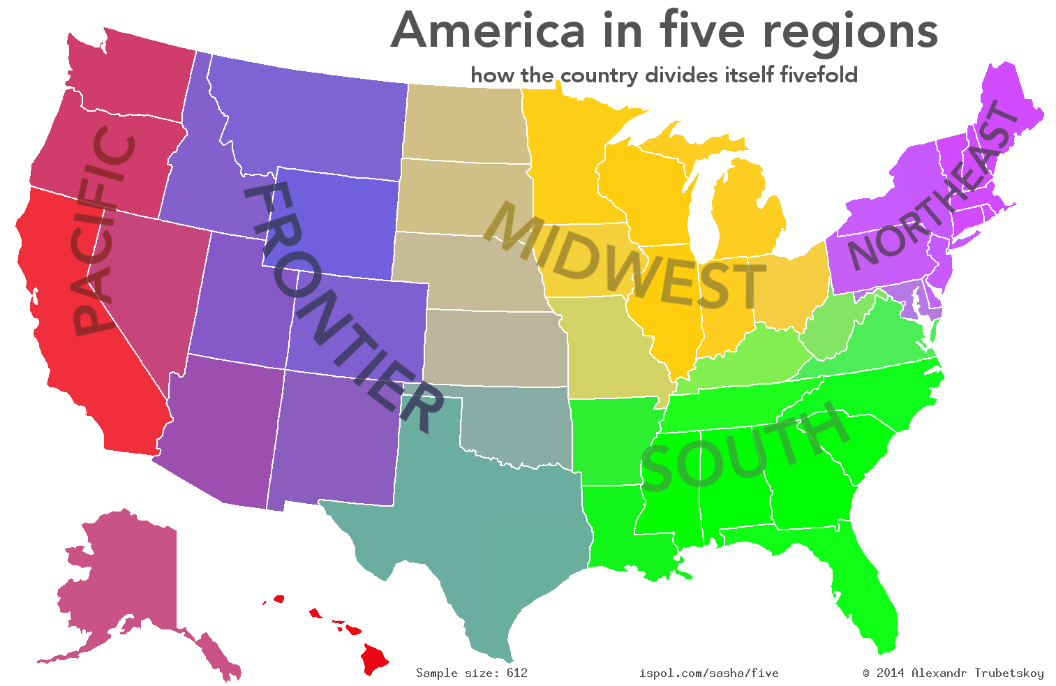 The Regions of the United States WorldAtlas