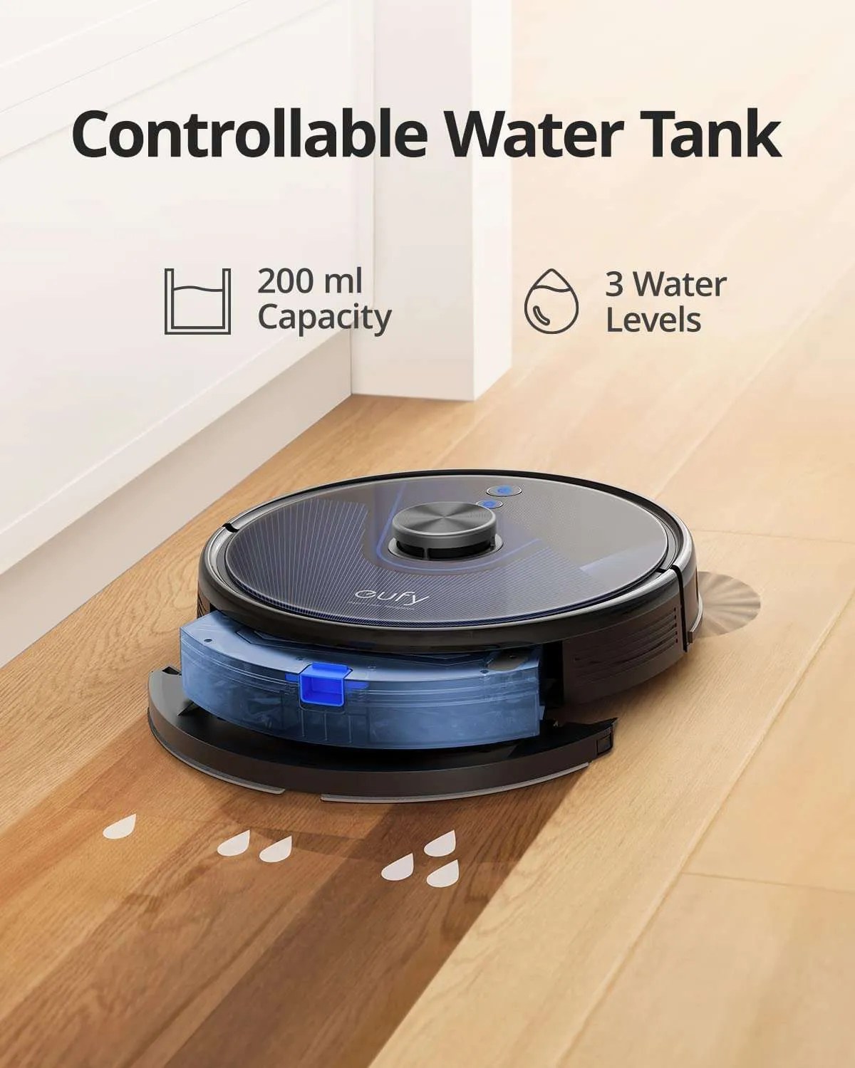 Eufy RoboVac L35 Hybrid Robot Vacuum and Mop with 3,200Pa Ultra Strong