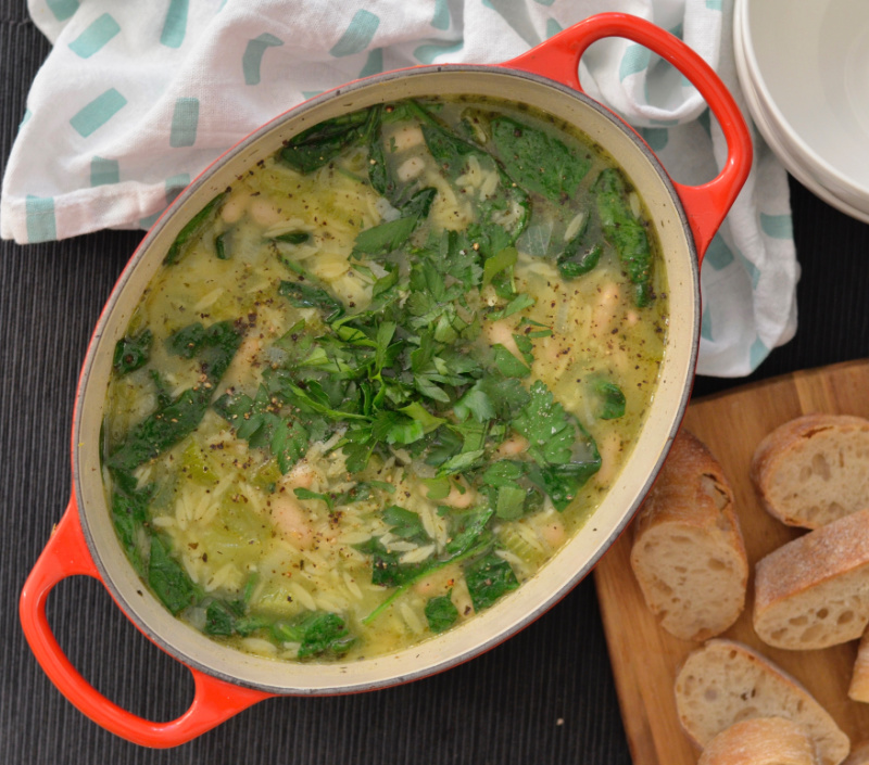 Recipe Orzo Spinach Soup