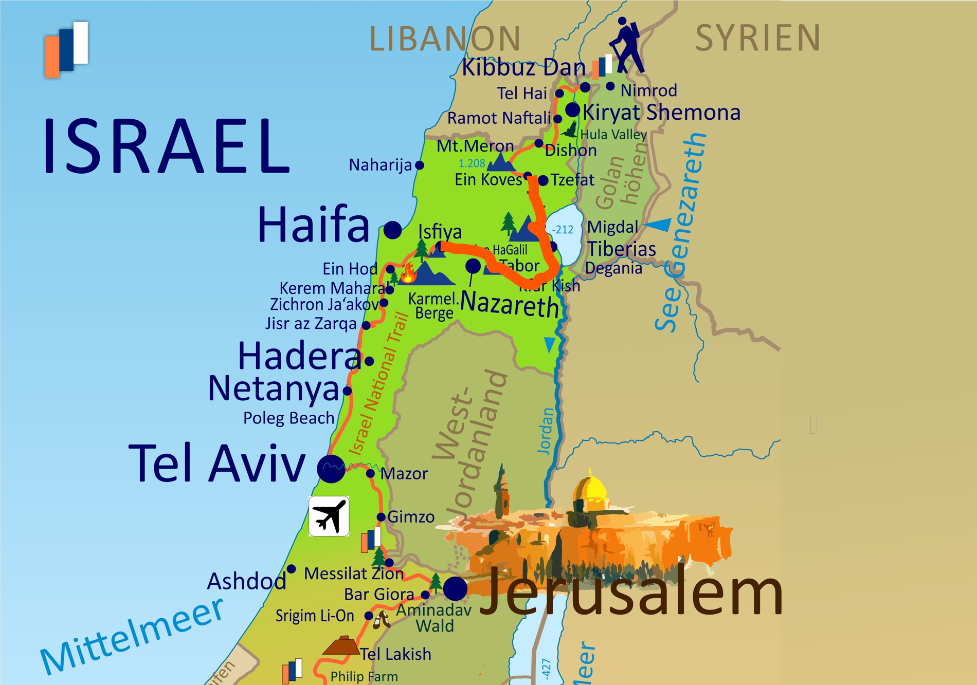 Video INTWeek 2 Der Israel National Trail