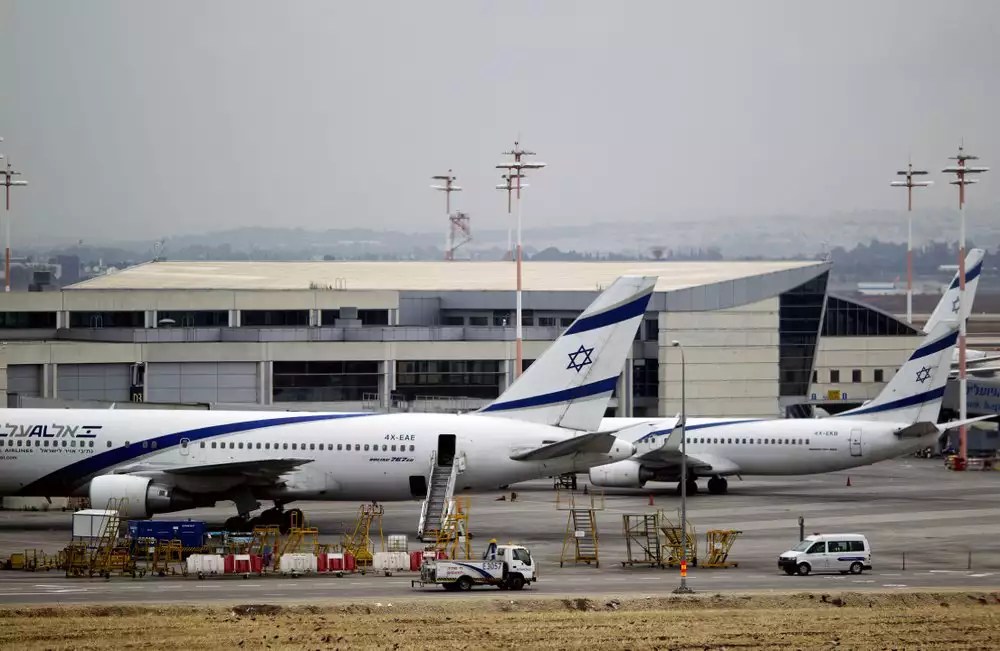 Palestinian arrested after ramming through BenGurion airport entry