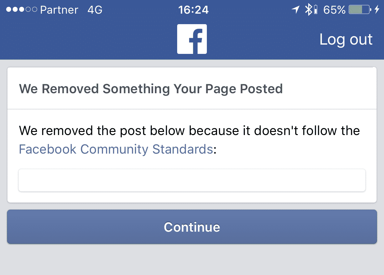 Facebook Removes My Share Of Post On “Bomb Tel Aviv” Endorser Jennifer