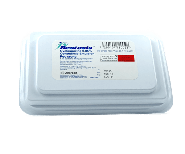 Restasis Side Effects and Uses Buy Restasis from IsraelPharm
