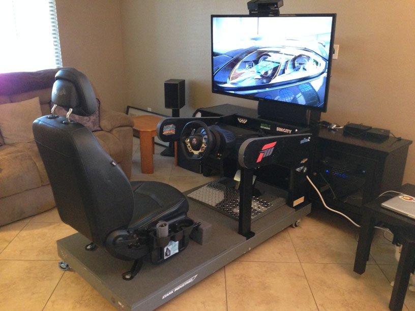 Sim Rig Highlight AwesomeSauce Rig Mk II Inside Sim Racing