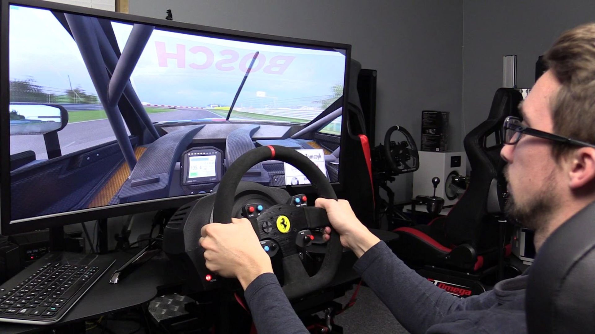 BenQ XR3501 Ultra Wide Gaming Monitor Sim Racing Review Inside Sim Racing