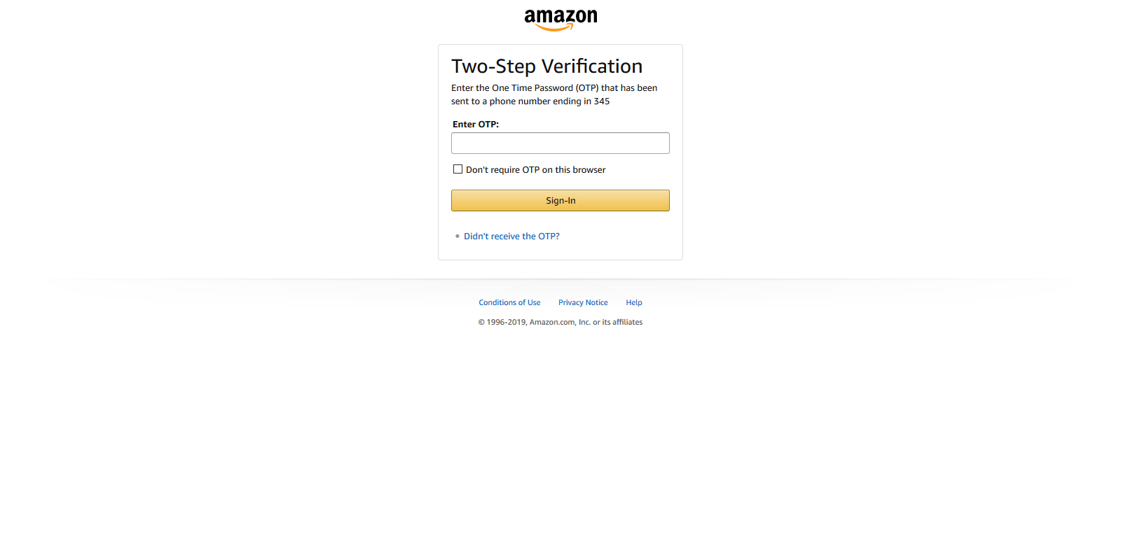Amazon Is SMS 2FA Secure?