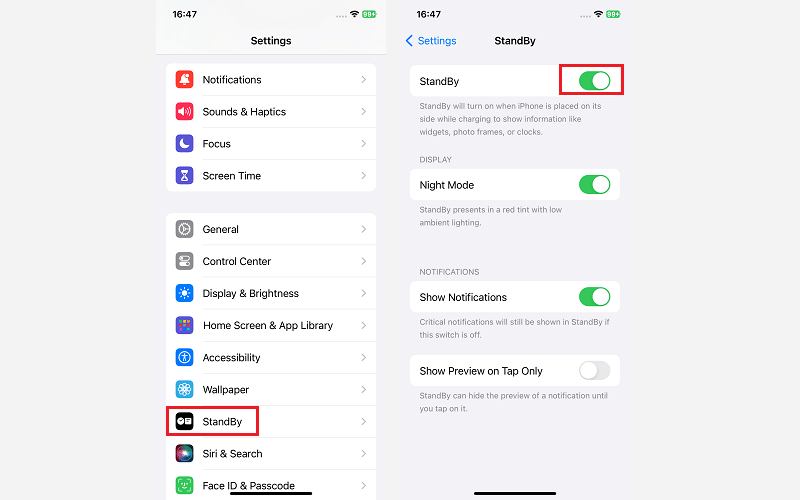 How to Fix iOS 17 StandBy Mode Not Working on iPhone