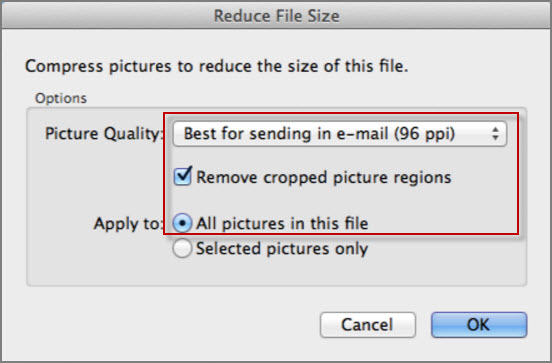 How to Reduce PowerPoint File Size in Office 2016 for Windows or Mac