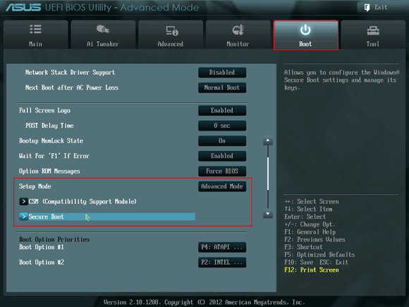 Lost Windows 8 Administrator Password on UEFIBased Asus