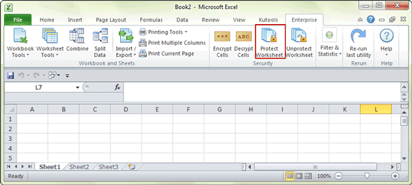 How to Protect Multiple Sheets in Excel 2010 Workbook