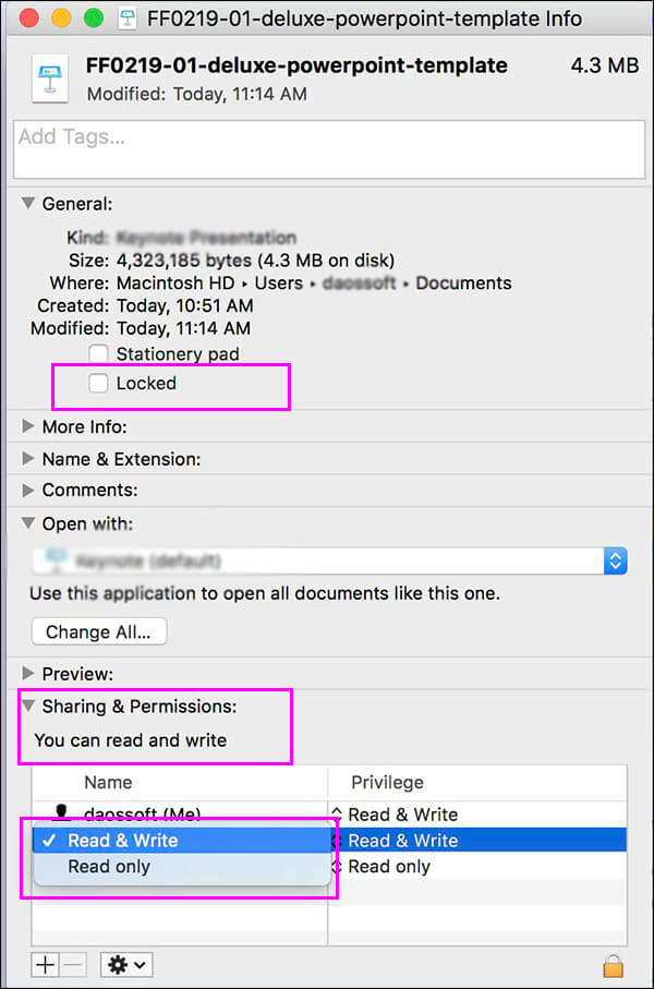 How to Make a PowerPoint Presentation Read Only or Edit on Mac OS