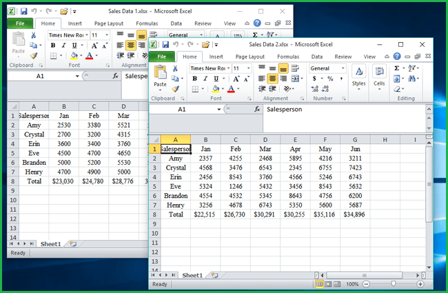 [Tutorial] How to Open Two Excel 2010 Files in Different Windows