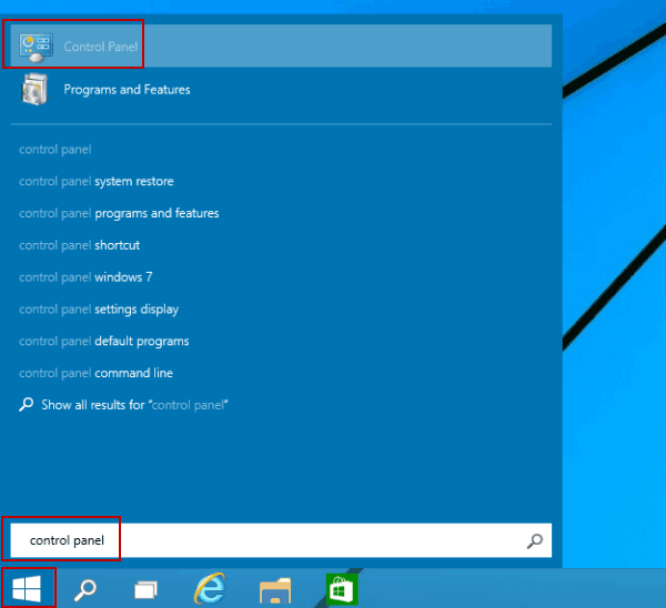 7 Ways to Open Control Panel in Windows 10