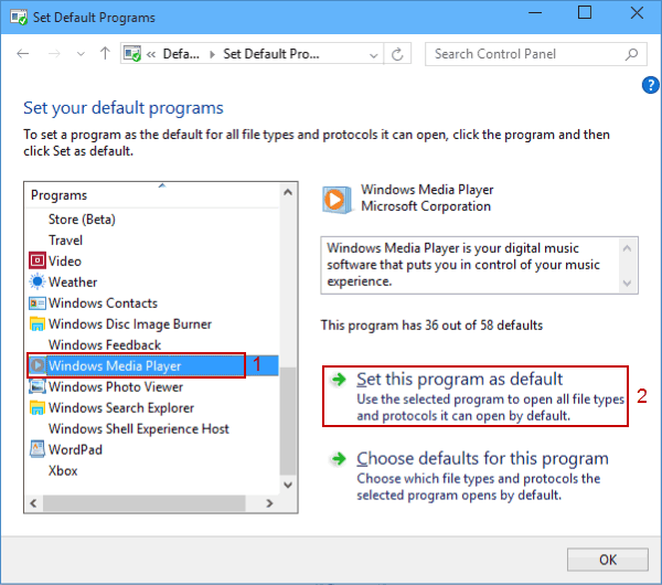 How to Change Default Programs on Windows 10