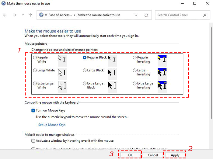 2 Easy Ways to Customize the Mouse Cursor in Windows 11