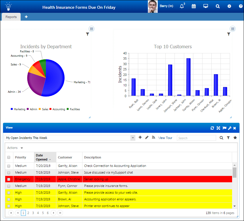 Incident Management Product Page iSupport