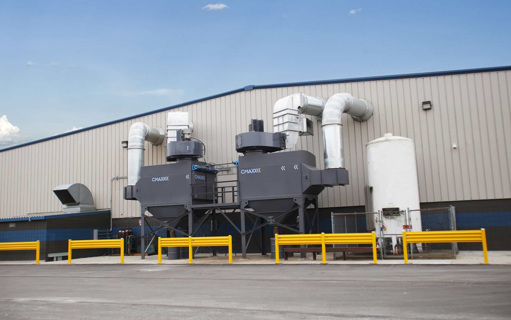 CMAXX Dust Collector Sets Right Customer Cement Dust Issues