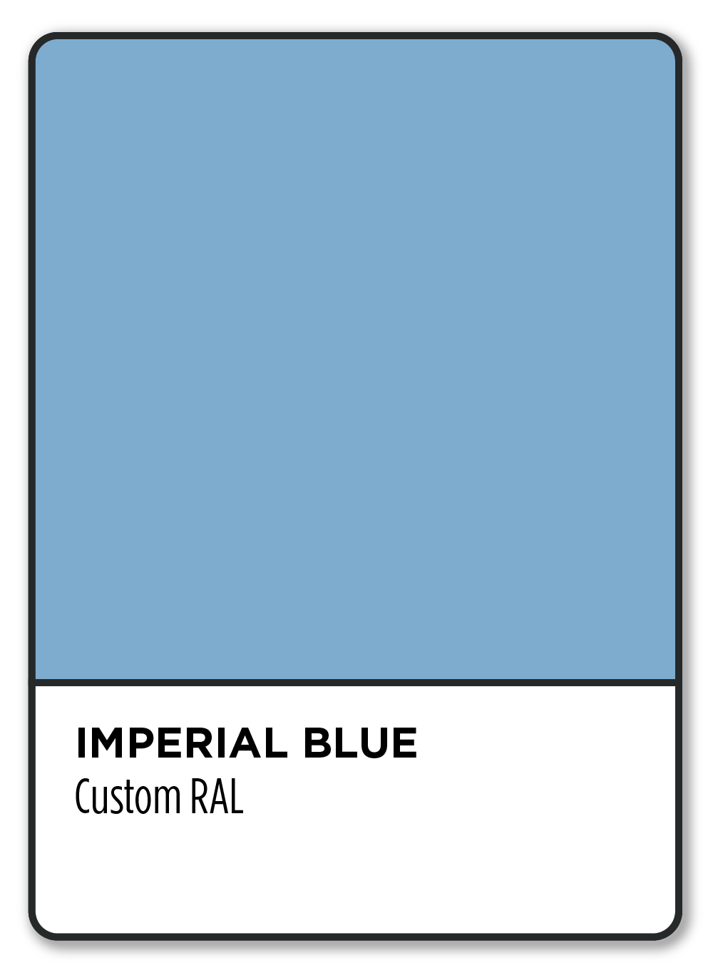 The Standard Colors of Imperial Systems Imperial Systems, Inc.